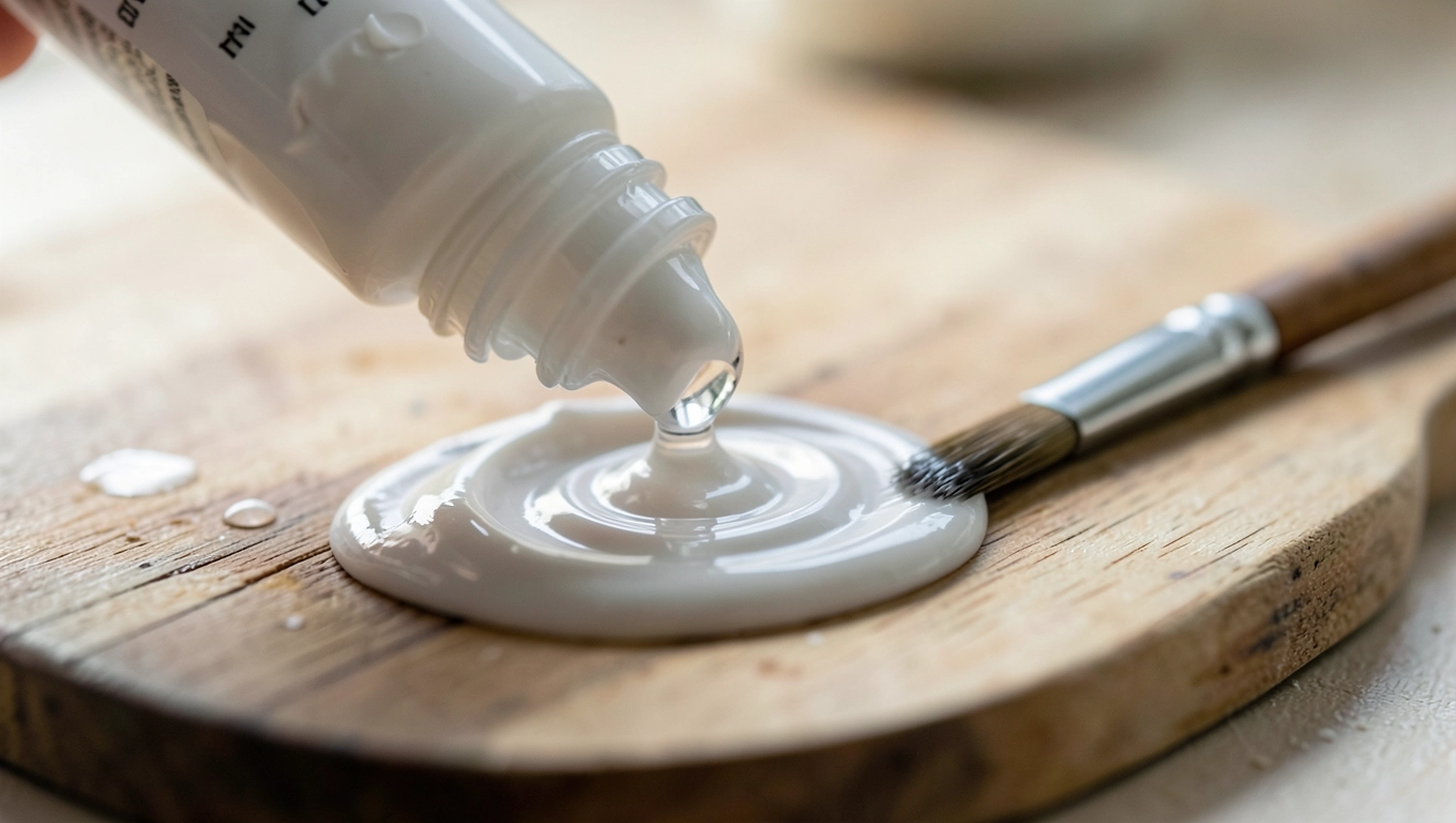 czy do farb akrylowych używa się wody