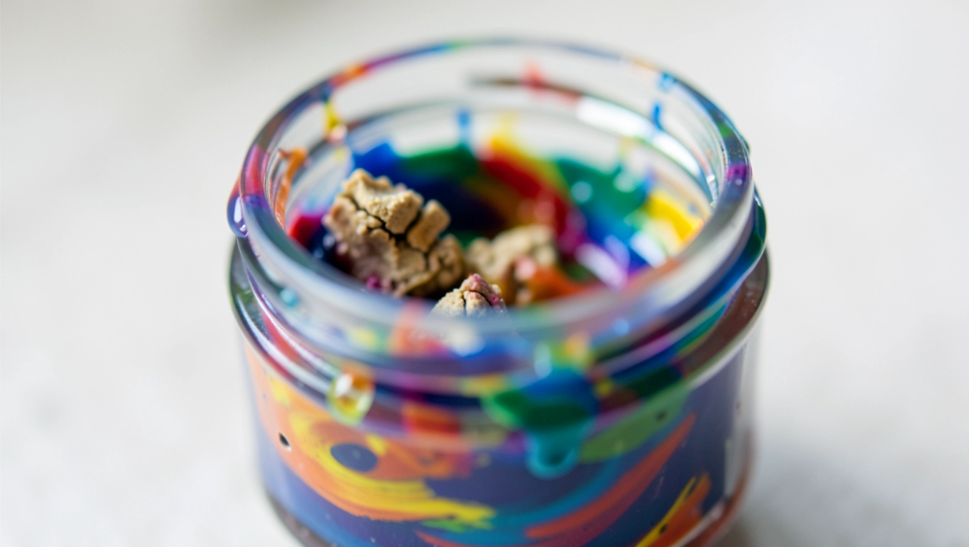 jak rozpuścić zaschniętą farbę akrylową