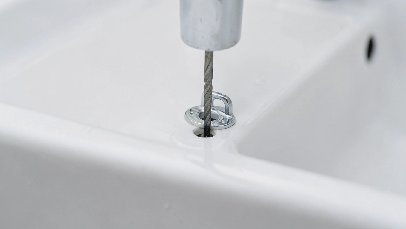 montaż baterii na wannie akrylowej