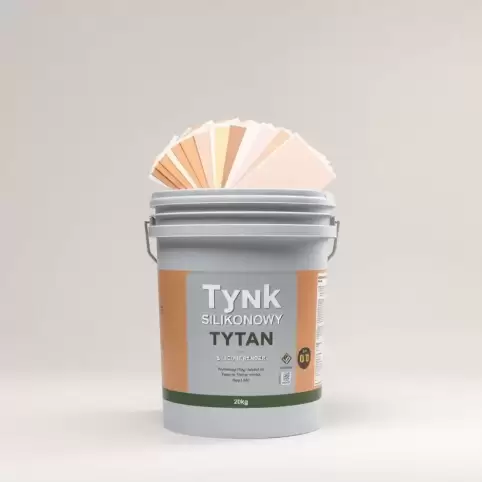 Tynk Silikonowy Tytan kolory