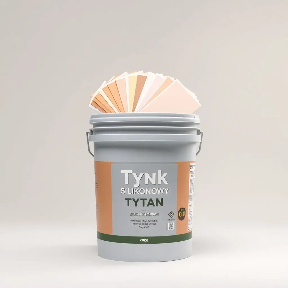 Tynk Silikonowy Tytan kolory